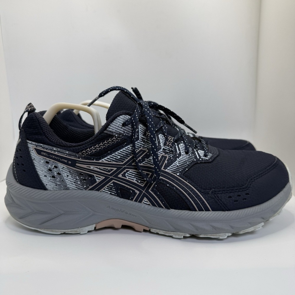 Asics Gel Venture 9 Women's Size 10 Navy Blue 1012B313 Running Shoes‎ Sneakers